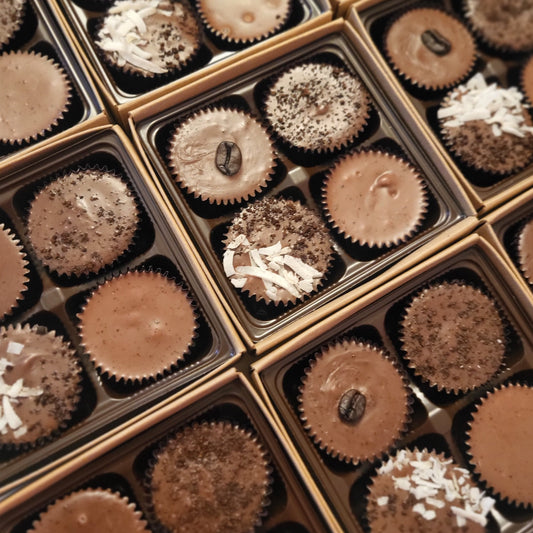 Assorted Latte Truffle Cup Box