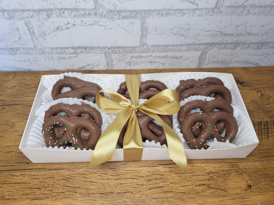 Chocolate Dipped Pretzels